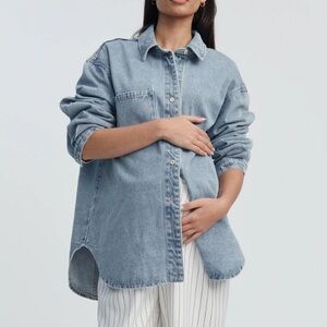 DENIM SHIRT/JACKET (SALTWASH)